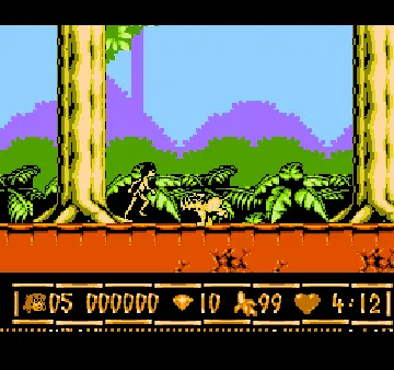 Jungle Book, The (USA) screen shot game playing